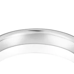 Anillo alianza de boda de oro blanco 3 mm Alianzas^TOUS New