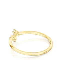 Anillo cruz de y diamantes Les Classiques^TOUS Clearance
