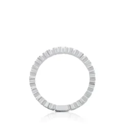 Anillo de plata motivos oso Straight^TOUS