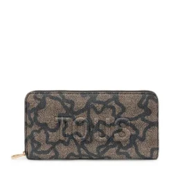 Billetera negra Kaos Icon^TOUS Clearance
