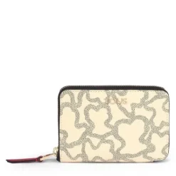 Cartera Kaos Icon Multi Beige - Rojo^TOUS Online