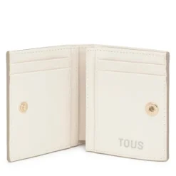 Cartera pequeña beige Kaos Mini Lines^TOUS Hot