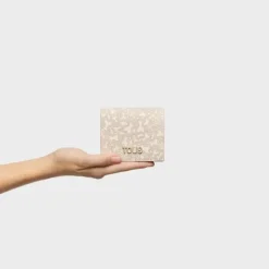 Cartera pequeña beige Kaos Mini Lines^TOUS Hot
