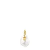 Colgante con baño de oro 18 kt sobre plata y perla Gloss^TOUS Discount