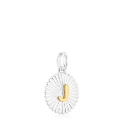 Colgante medalla letra J bicolor Alphabet^TOUS Sale