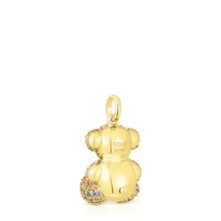 Colgante oso de gemas y oro Bold Bear^TOUS Online