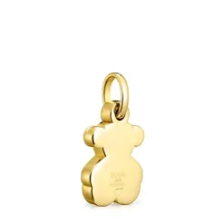 Colgante pequeño oso con baño de oro 18 kt sobre plata Sweet Dolls^TOUS Clearance
