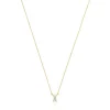 Collar corto de oro y 0,05 ct de diamantes letra X Alphabet^TOUS Clearance
