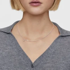 Collar corto de plata con anillas redondas gruesas Bold Bear^TOUS New