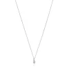 Collar cruz de oro blanco con diamantes Les Classiques^TOUS Clearance