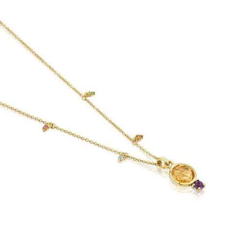 Collar de con citrino y gemas Virtual Garden^TOUS Online