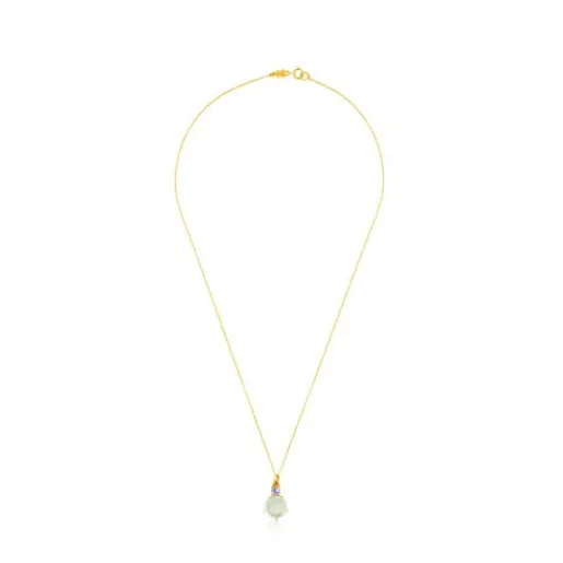 Collar de con prasiolita y amatista Ivette^TOUS Best