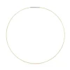 Collar de oro y acero Mesh Tube^TOUS New