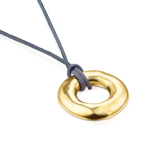 Collar donut con baño de oro 18 kt sobre plata Luah^TOUS Outlet