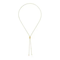 Collar mediano con baño de oro 18 kt sobre plata y motivo oso Bold Bear^TOUS Hot