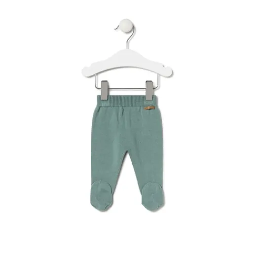 Conjunto de punto de bebé Tricot a rayas verde^TOUS Discount