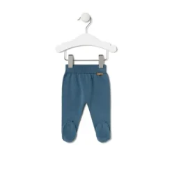 Conjunto de punto de bebé Tricot a rayas azul^TOUS New