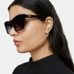 Gafas de sol negras Logo Color Block^TOUS Sale