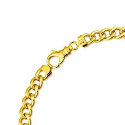 Gargantilla barbada con baño de oro 18 kt sobre plata, 45 cm Chain^TOUS Online
