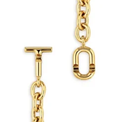 Gargantilla cadena con baño de oro 18 kt sobre plata MANIFESTO^TOUS Outlet