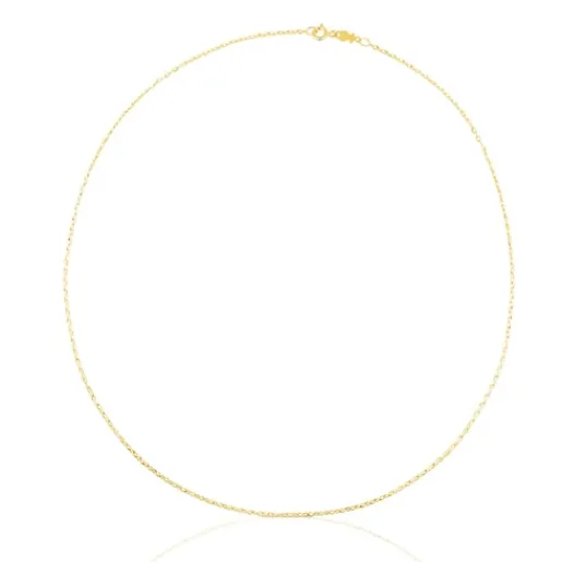 Gargantilla de con anillas ovales, 45 cm Chain^TOUS Online