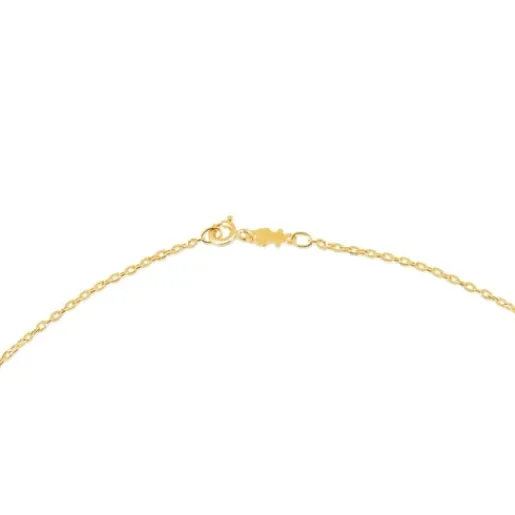 Gargantilla de con anillas ovales, 45 cm Chain^TOUS Online
