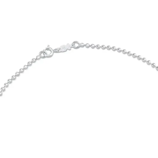 Gargantilla de plata con bolas medianas, 40 cm Chain^TOUS Best