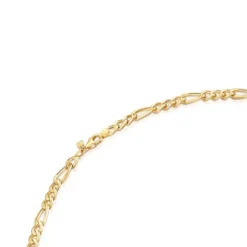 Gargantilla mix barbada con baño de oro de 18 kt sobre plata Chain^TOUS Clearance