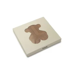 Manta de bebé Nilo logo beige^TOUS Hot