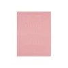 Manta de bebé Nilo logo rosa^TOUS Online