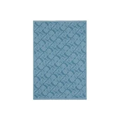 Manta de bebé reversible Nilo logo azul^TOUS Online