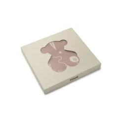 Manta de bebé reversible Nilo osos rosa^TOUS Clearance