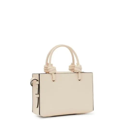 Mini bolso horizontal beige La Rue New^TOUS Sale