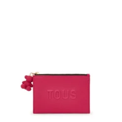 Monedero tarjetero fucsia La Rue New^TOUS Discount