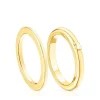 Pack de anillos con baño de oro 18 kt sobre plata Fellow^TOUS Clearance