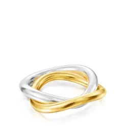 Pack de anillos Hav bicolor^TOUS Online