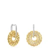 Pendientes aro bicolor Miranda^TOUS Outlet