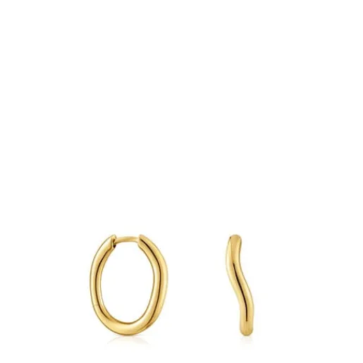 Pendientes aro de oro 11 mm New Hav^TOUS