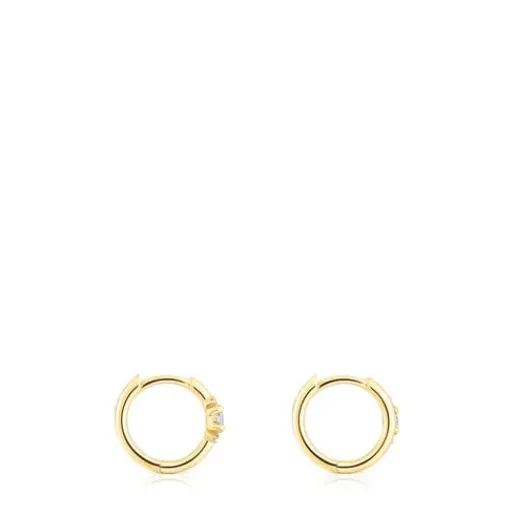 Pendientes aro de oro y diamantes Les Classiques^TOUS