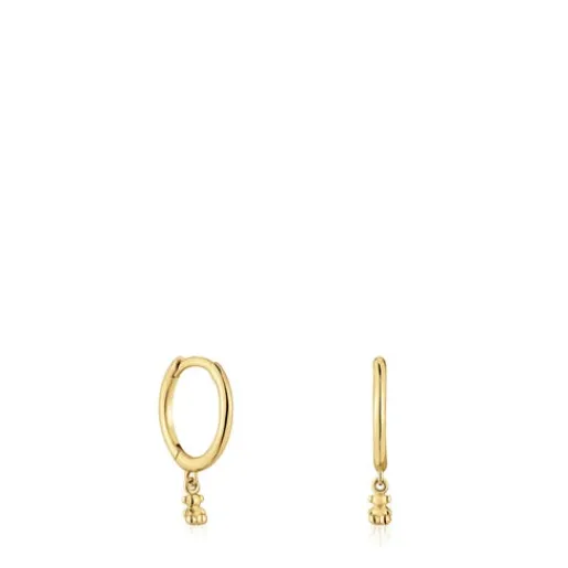 Pendientes aro de oro y oso Bold Bear^TOUS Best