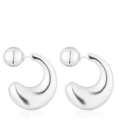 Pendientes aro grandes de plata Balloon^TOUS Best
