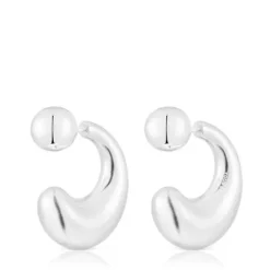 Pendientes aro grandes de plata Balloon^TOUS Best