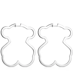 Pendientes aro oso de Silueta^TOUS New