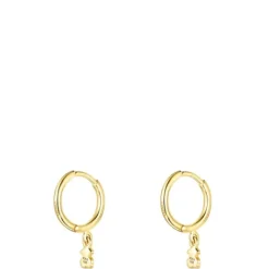 Pendientes con baño de oro 18 kt sobre plata Cool Joy^TOUS Best