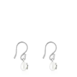 Pendientes cortos de plata y perla Icon Pearl^TOUS New