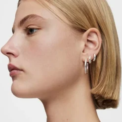 Pendientes de aro largos de 24 mm Basicos^TOUS Outlet