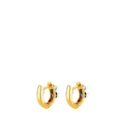 Pendientes de oro y diamantes Gen^TOUS Outlet