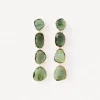 Pendientes de oro y turmalinas verdes ATELIER UNIQUE PIECES^TOUS New