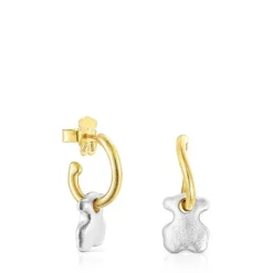 Pendientes oso bicolor Luah^TOUS