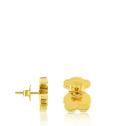 Pendientes pequeños de oro motivo oso Sweet Dolls^TOUS Online